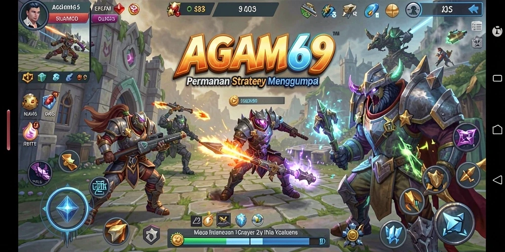 Gameplay AGAM69 menampilkan strategi dan aksi yang mendebarkan.