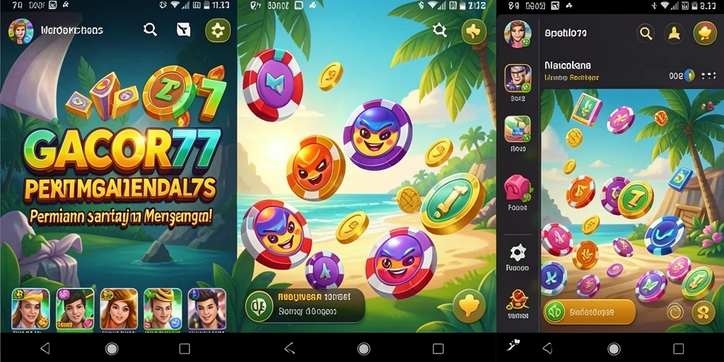 Tampilan gameplay GACOR77 yang menarik dan menyenangkan.