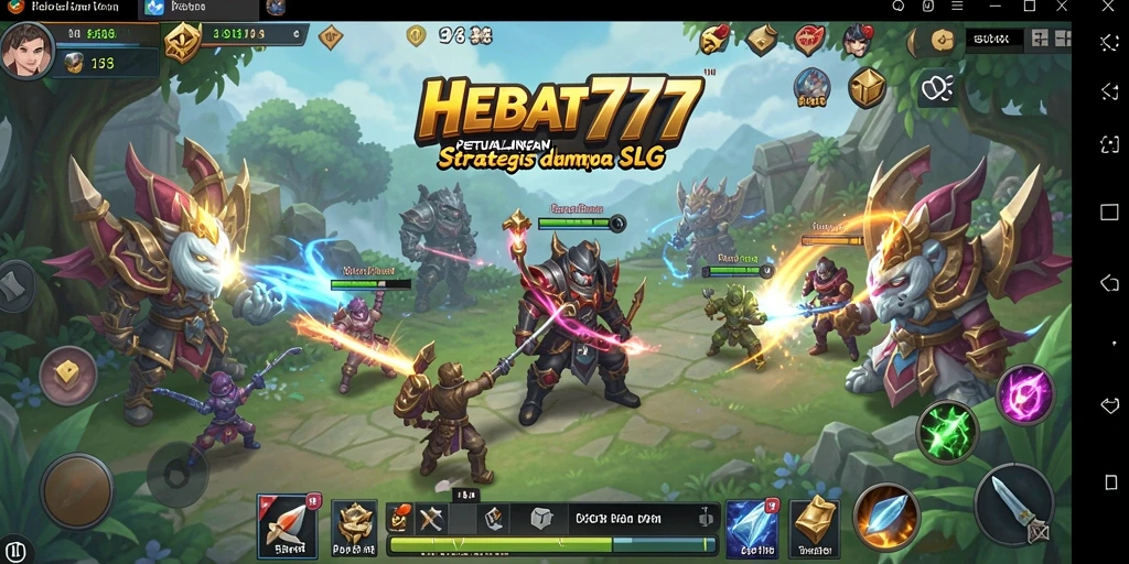 Tampilan gameplay HEBAT777 yang penuh aksi dan strategi mendebarkan.
