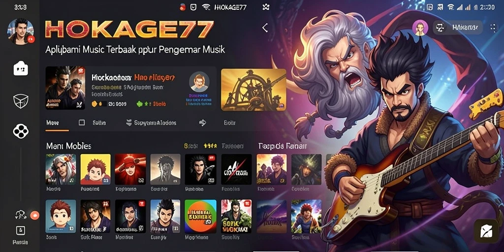 Tampilan gameplay HOKAGE77 dengan fitur interaktif yang menyenangkan.