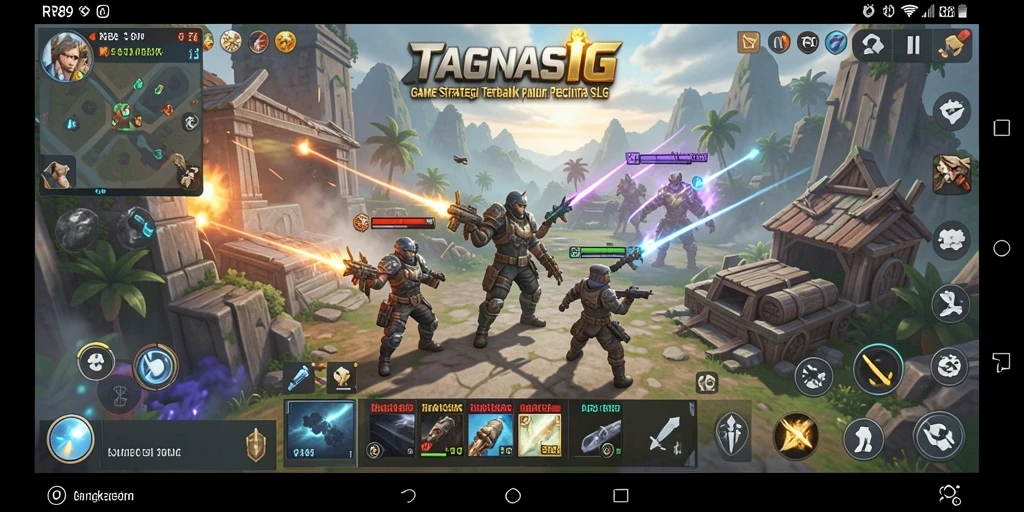 Tangkapan layar gameplay <strong>RR89</strong> menunjukkan aksi strategi yang seru.